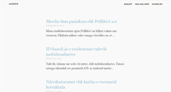 Desktop Screenshot of e.jaanus.com