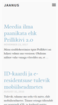 Mobile Screenshot of e.jaanus.com